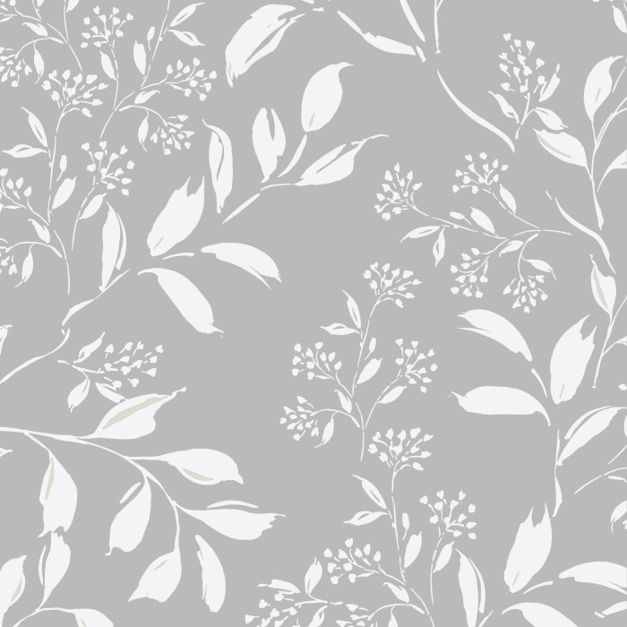 Create a new, fresh feel in any room of your home with our Swirling Botanicals Peel And Stick Removable Wallpaper.
