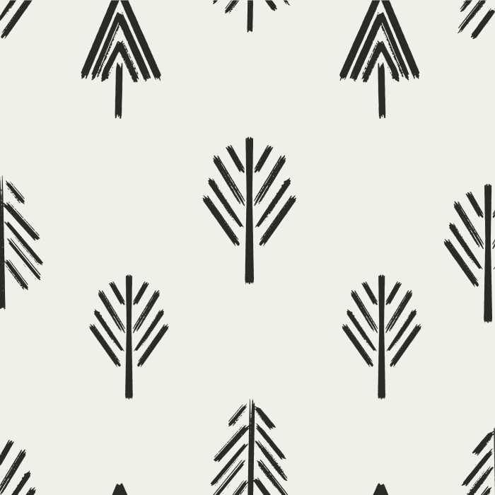 Spruce up the look of any room in your home with our Woodland Trees Peel And Stick Removable Wallpaper.
