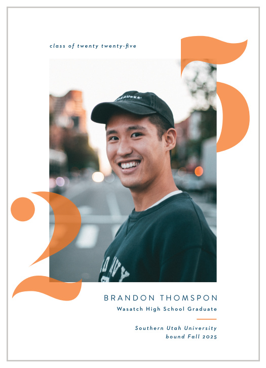 Send out our Tucked Year Graduation Announcements to let family and friends know that you have graduated!