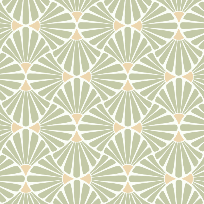 A geometric take on the traditional daisy, our Art Deco Daisy Removable Peel and Stick wallpaper is a welcome addition to any room in your home.