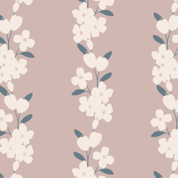 Our Gorgeous Cluster Peel And Stick Removable Wallpaper bring a touch of greenery to any wall in your home.