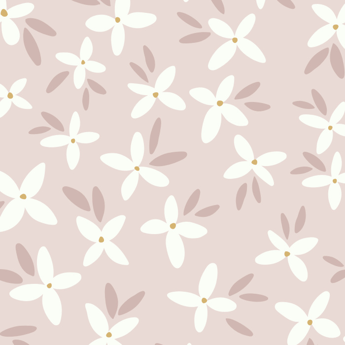 Add a touch of nature to your walls with our Starflower Sprinkle Peel And Stick Removable Wallpaper.