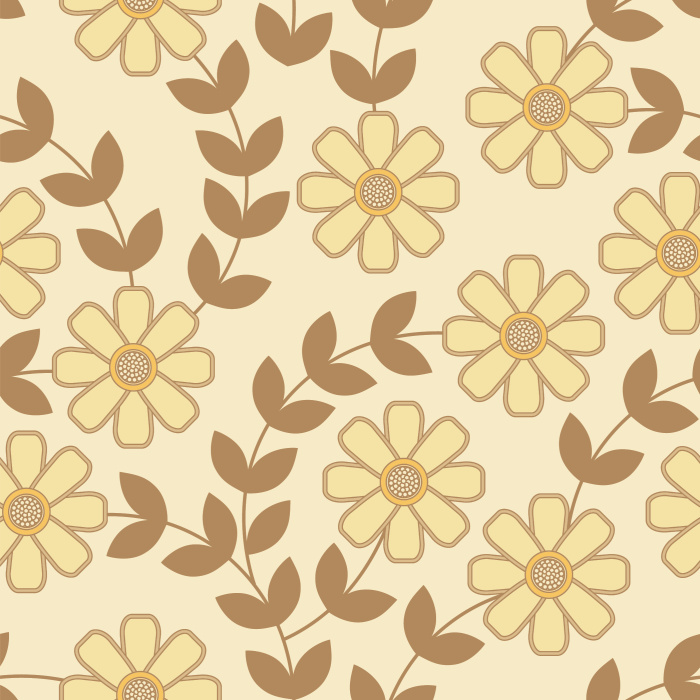 Add an artistic garden to your wall with our Geo Anemone Peel And Stick Removable Wallpaper.