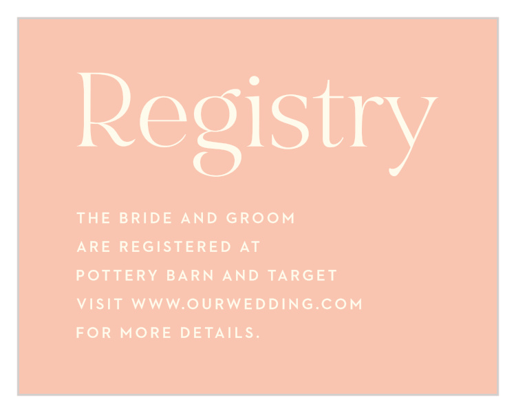 Fresh Type Registry Cards