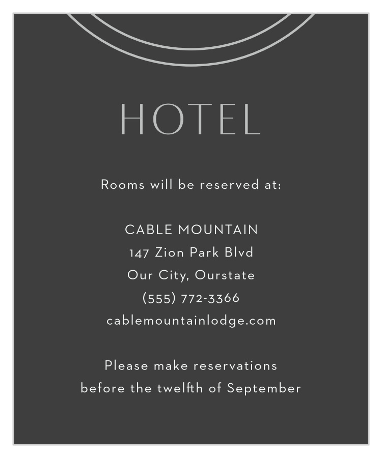 Ring Simplicity Accommodation Cards