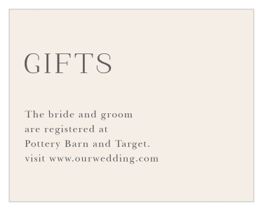 Share your information in chic style with our Colorful Cosmos Registry Cards.