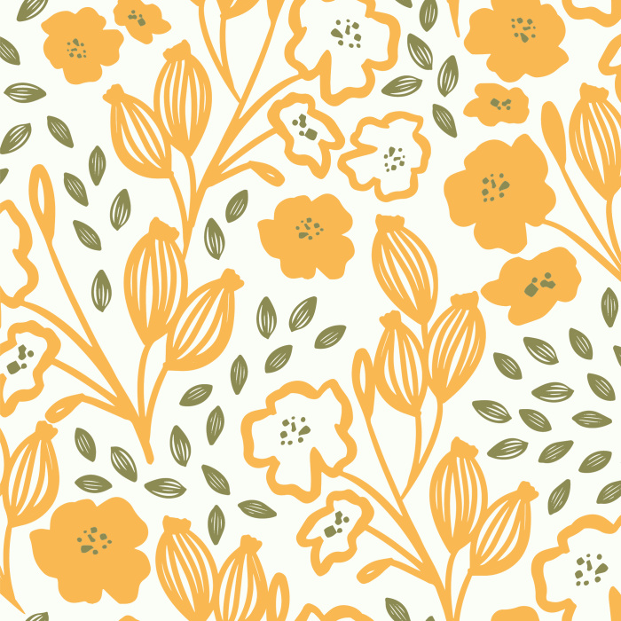 Our Nostalgic Floret Peel And Stick Removable Wallpaper add a lovely touch of greenery to any room in your home.