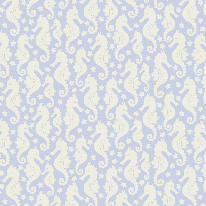 Bring a popular nautical creature to your walls with our Sea Horse Peel and Stick Wallpaper.