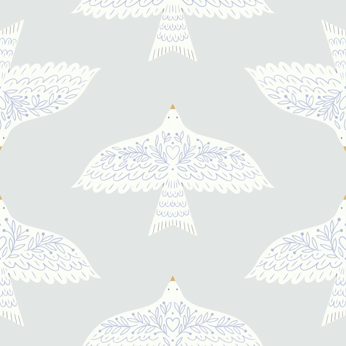 Our Birds In Flight Peel and Stick Wallpaper creates a classic statement in any room in your home.