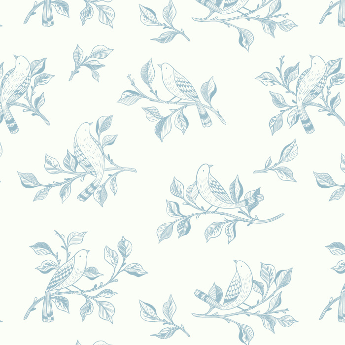 With its toile inspired pattern of branches and birds, our Bird Toile Peel And Stick Removable Wallpaper is perfect for your child’s bedroom or nursery.