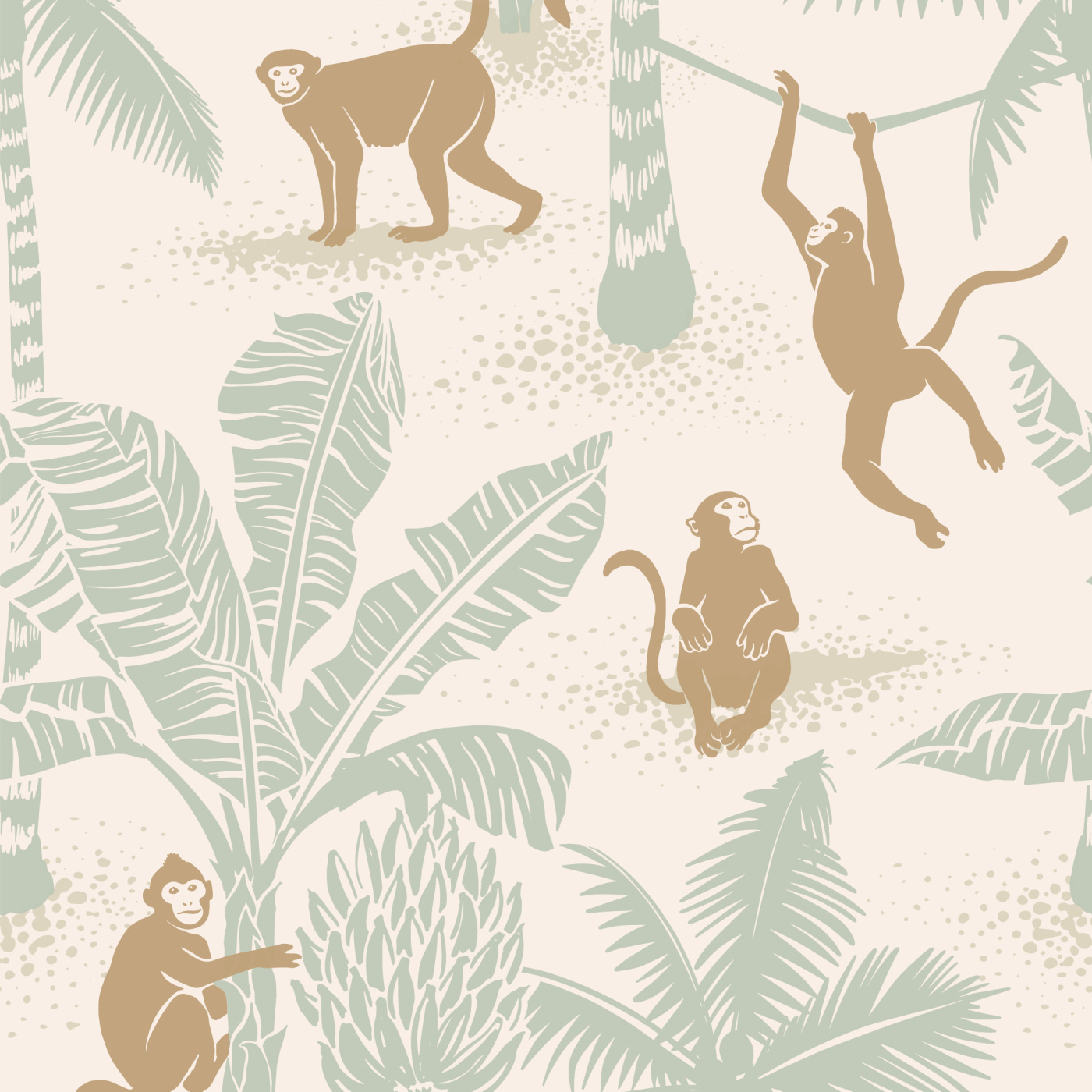 Monkey Paradise Wallpaper