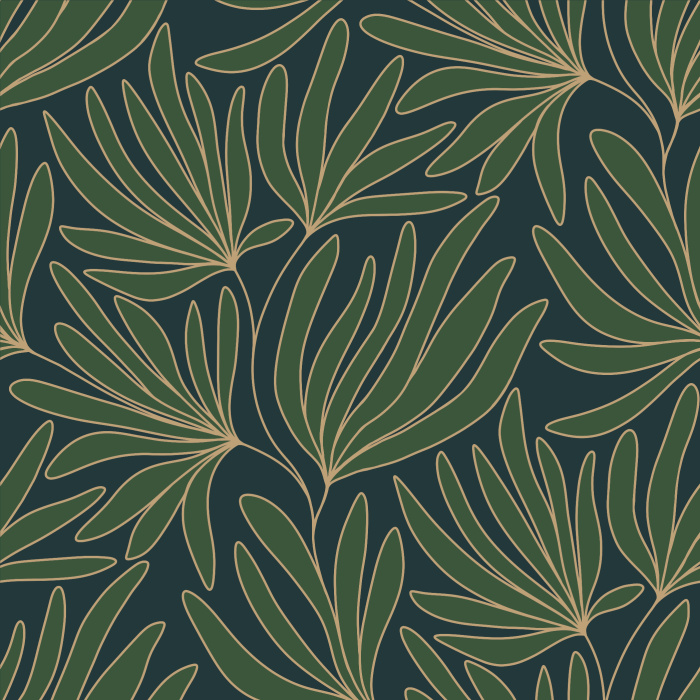 Our Climbing Botanicals Peel and Stick Wallpaper adds a touch of tropical greenery to any wall in your home.
