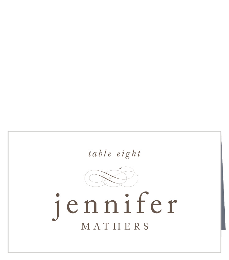 Charming Script Place Cards