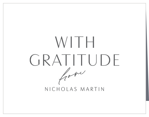 Our Class Year Graduation Thank You Cards share your gratitude to family and friends that attended your celebration.