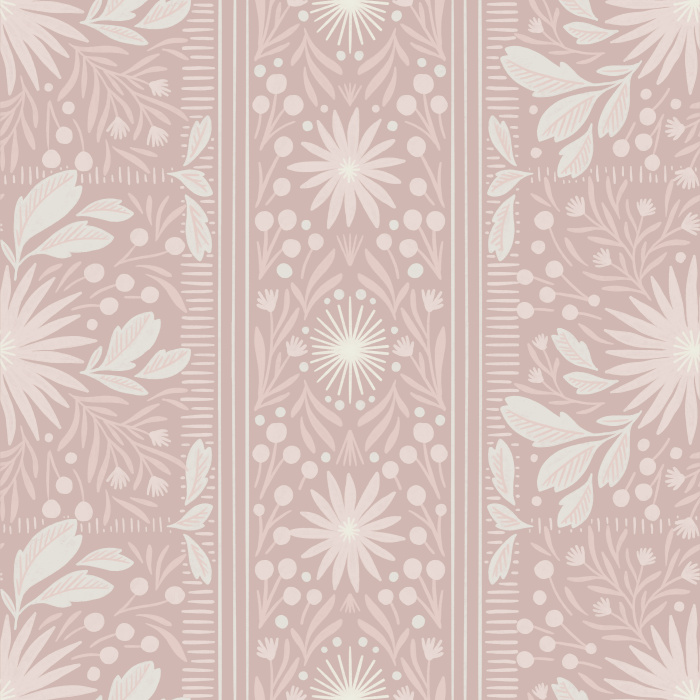 Our Flower Rows Peel and Stick Wallpaper are sure to add a classic farmhouse statement to any wall in your home.