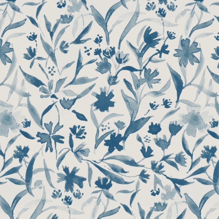 Create a classic floral garden in any room in your home with our Tiny Blossom Peel and Stick Wallpaper.