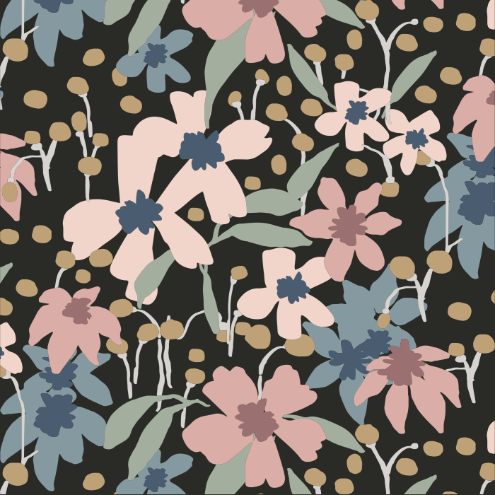 Our Wildflower Fields Peel and Stick Wallpaper is sure to add a colorful garden vibe to any room in your home.