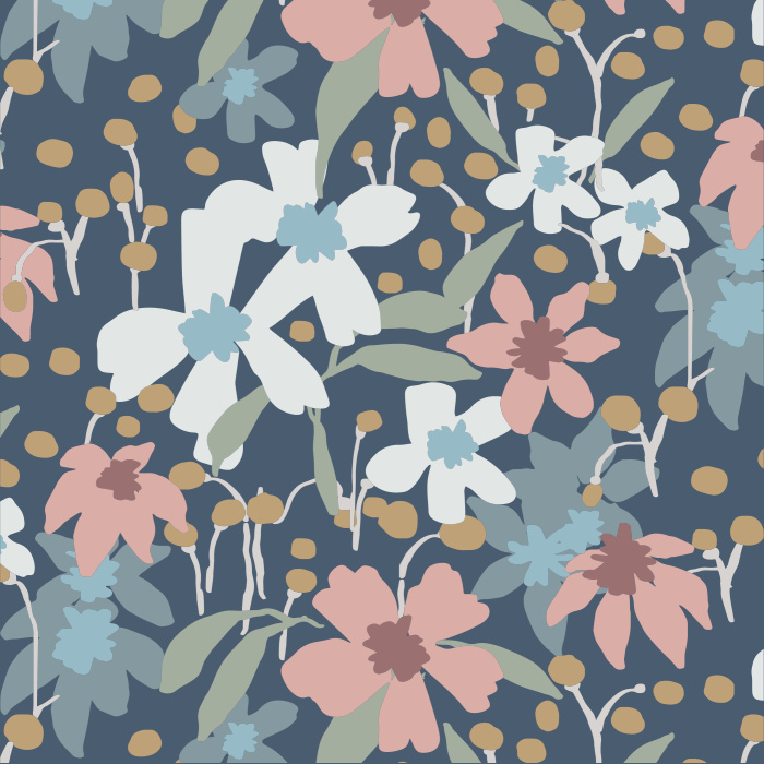 Our Wildflower Fields Peel and Stick Wallpaper is sure to add a colorful garden vibe to any room in your home.