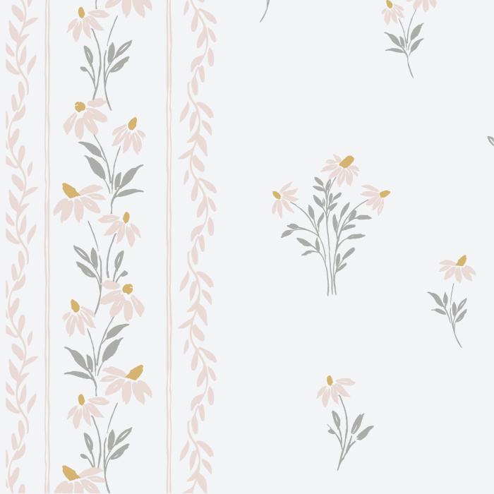 Add a classic statement to any wall in your home with our Rural Fairytale Peel and Stick Wallpaper.