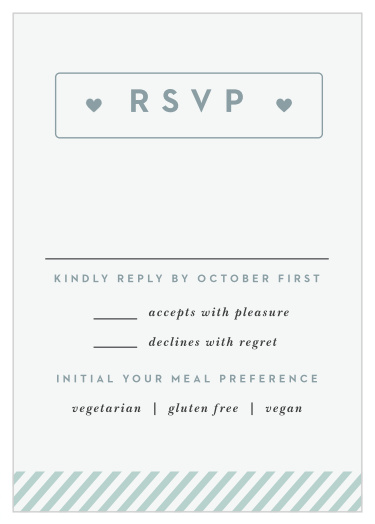 Easily gather your guest list with our Boarding Pass Response Cards!