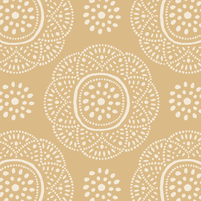 Create a whole new vibe with our Dotted Floral Peel and Stick Wallpaper.