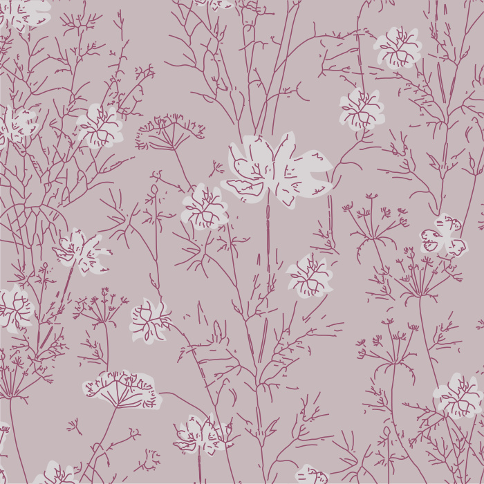 Create a playful, natural look with our Wildflower Thicket Peel and Stick Wallpaper.