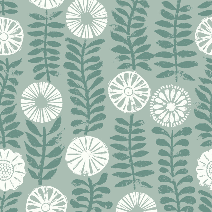 Create something gentle and whimsical with our Tender Floral Peel and Stick Wallpaper.