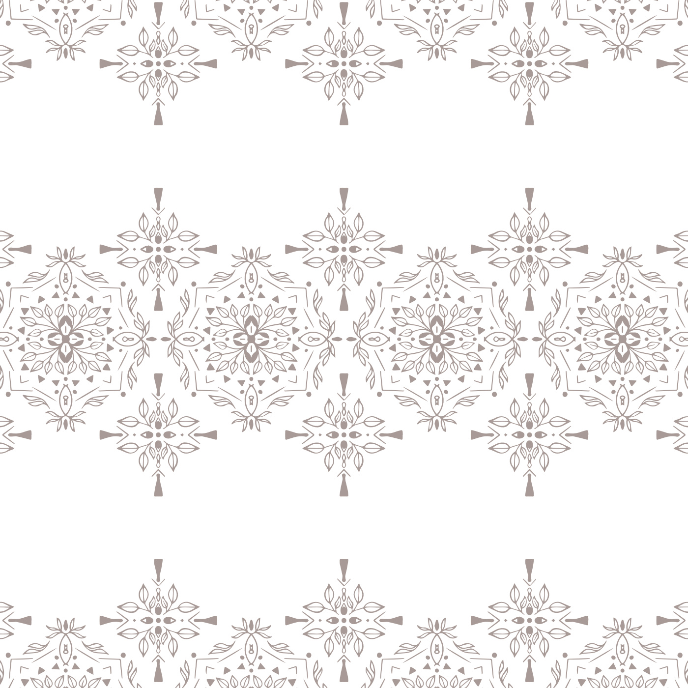Rosette Stripe Wallpaper