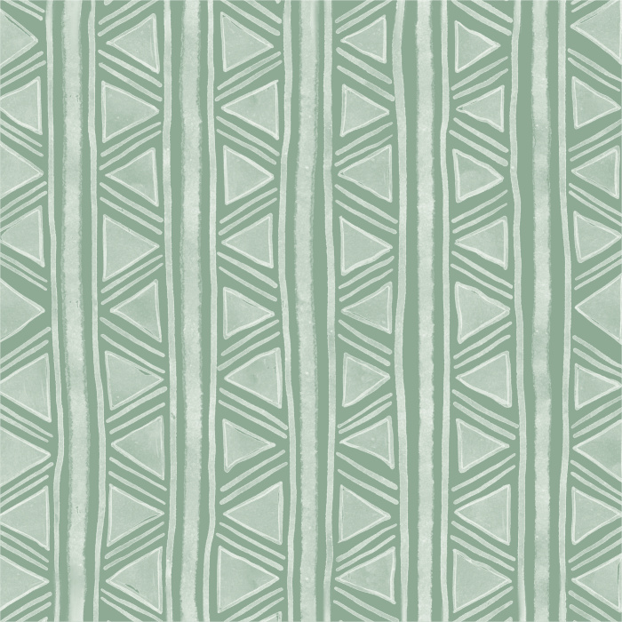 Add a boho accent wall to any room in your home with our Irregular Triangles Peel And Stick Removable Wallpaper.