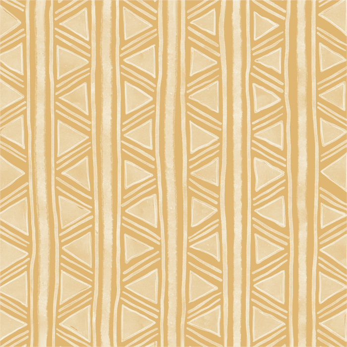 Add a boho accent wall to any room in your home with our Irregular Triangles Peel And Stick Removable Wallpaper.