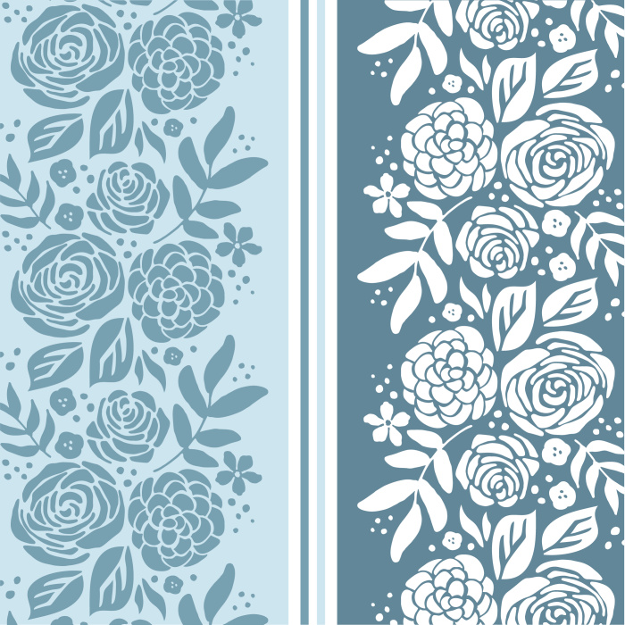 Our Apron Floral Peel And Stick Removable Wallpaper adds a classic touch to any wall in your home.
