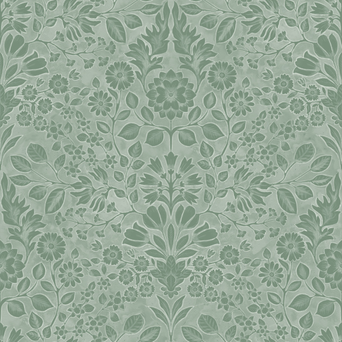 Our Springtime Damask Peel And Stick Removable Wallpaper is sure to add a classic touch of nature to any wall in your home.