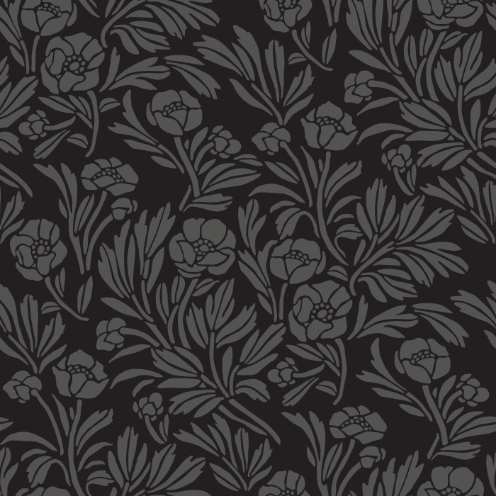 Create a simple rustic garden look on any wall in your home with our Peony Vines Peel And Stick Removable Wallpaper.