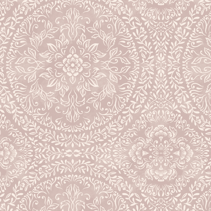 Create a mesmerizing interior with our Budding Mandala Peel and Stick Removable Wallpaper.