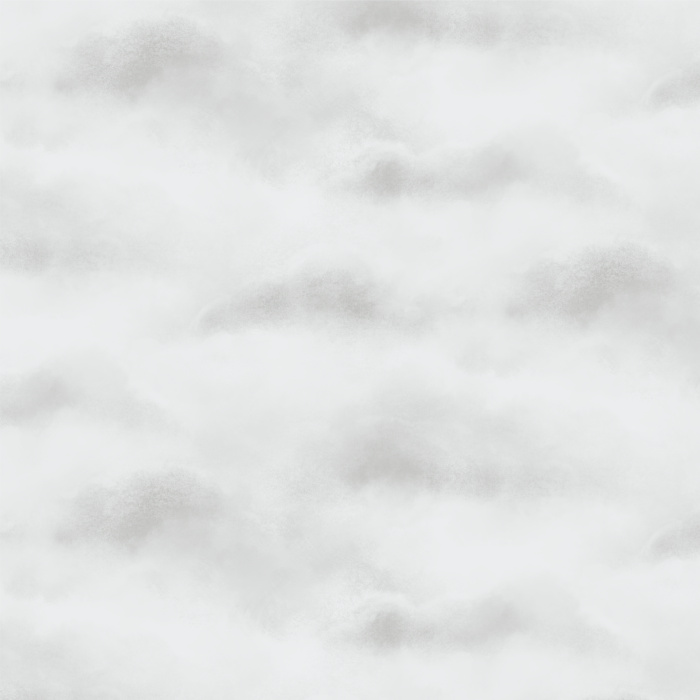 Create a perfectly dreamy space with our Hazy Clouds Peel and Stick Removable Wallpaper.