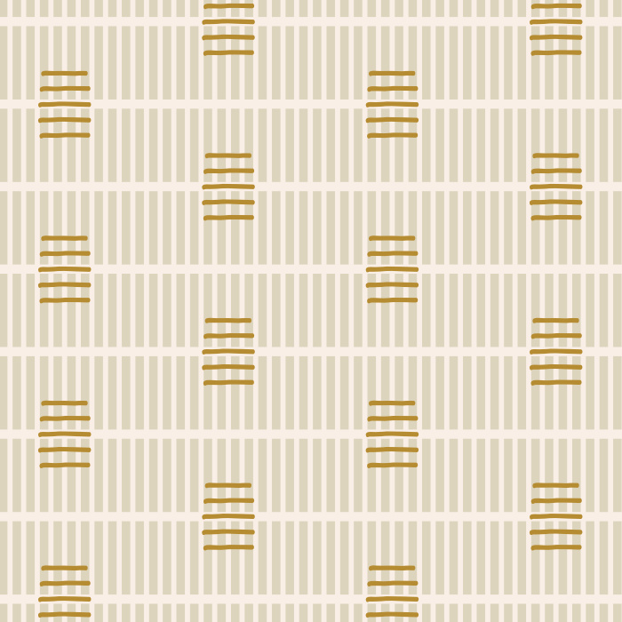 Add the simple look of our Brush Stitch Peel And Stick Removable Wallpaper to bring out your room's vibe.