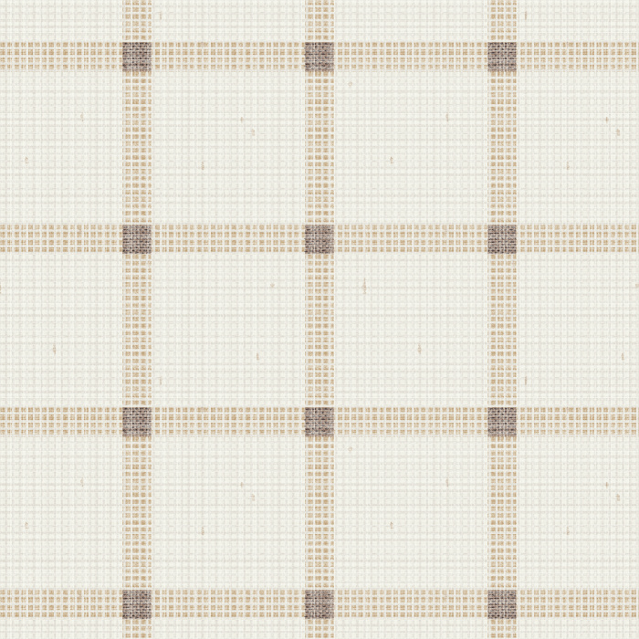 Give any wall in your home a classic plaid look with our Vintage Linen Checks Peel And Stick Removable Wallpaper.
