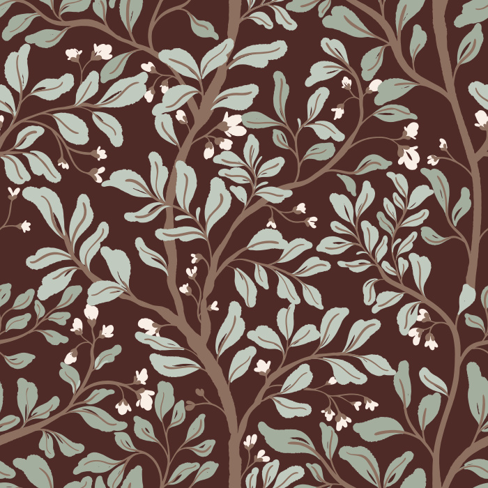 Create an enchanting space with our Moody Shadows Peel and Stick Removable Wallpaper.