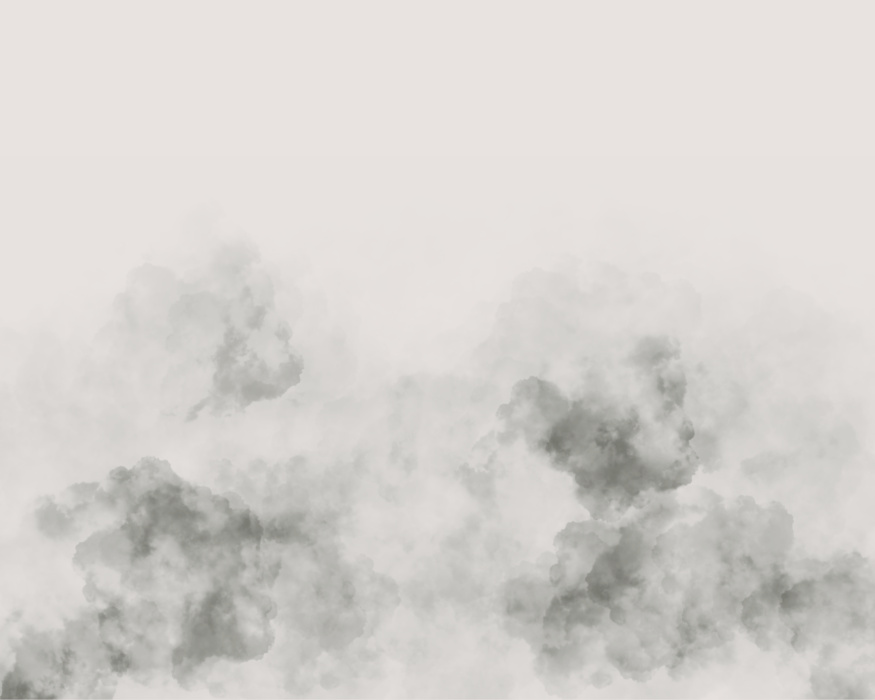 Our Smokescreen Haze Mural brings a misty and moody vibe to any room in your home.