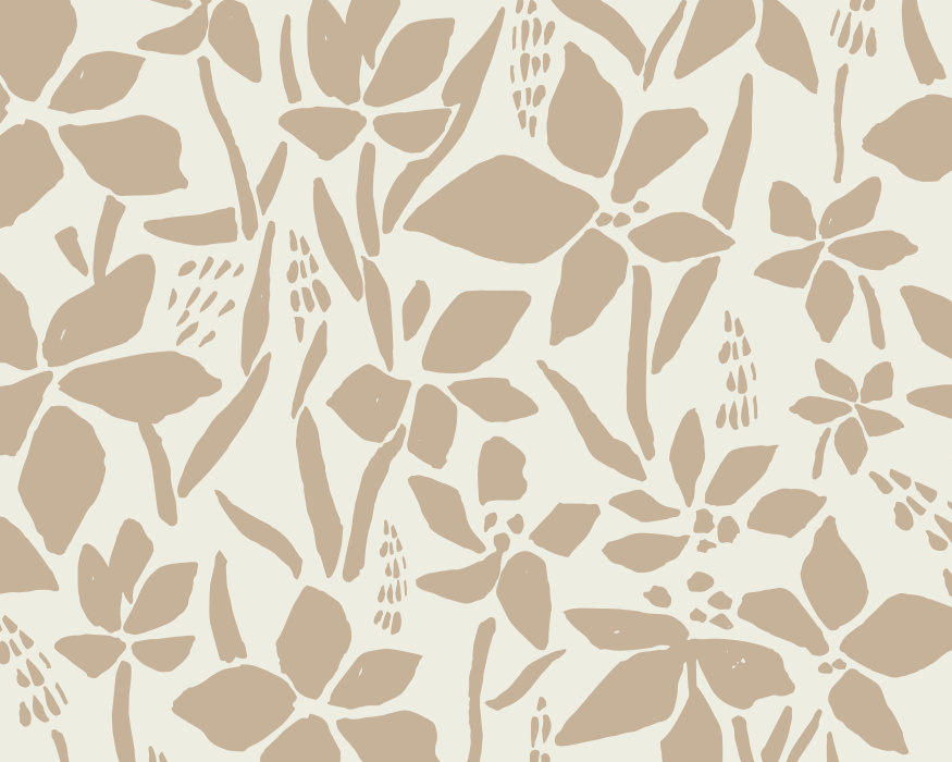 Create a retro garden look on any wall in your home with our Bold Botanical Mural.