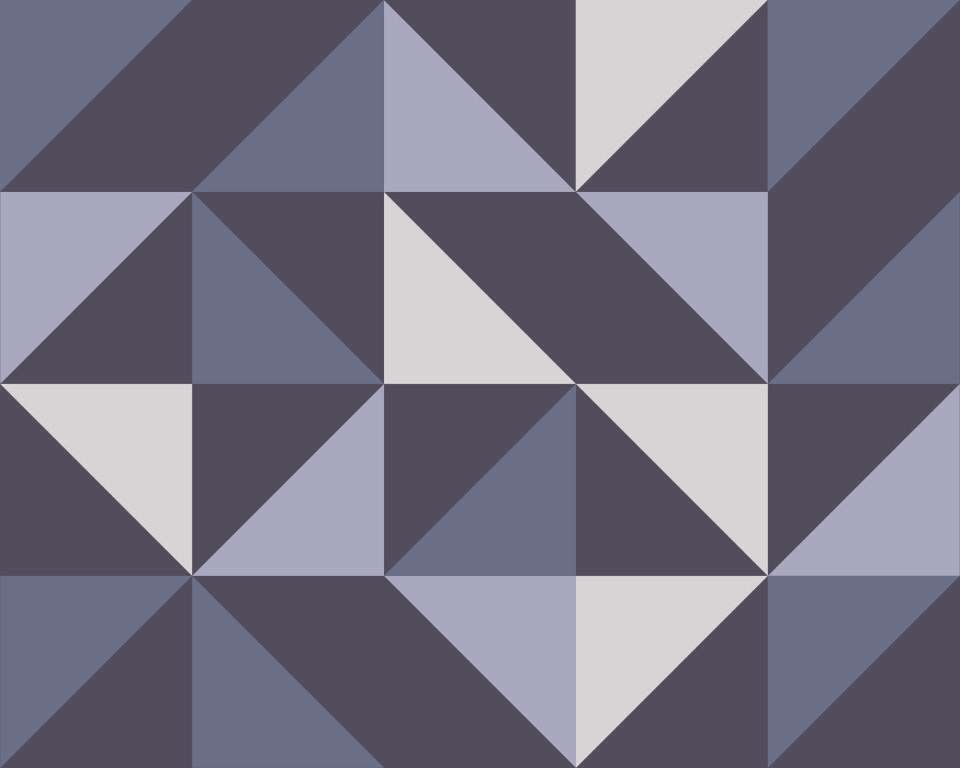 Dazzle your house guests with our Triangle Panels Peel and Stick Mural.