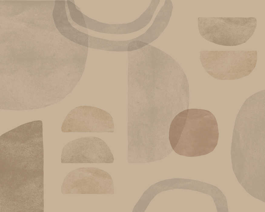 Create the perfect vibe with our Mod Geometry Peel and Stick Mural. 