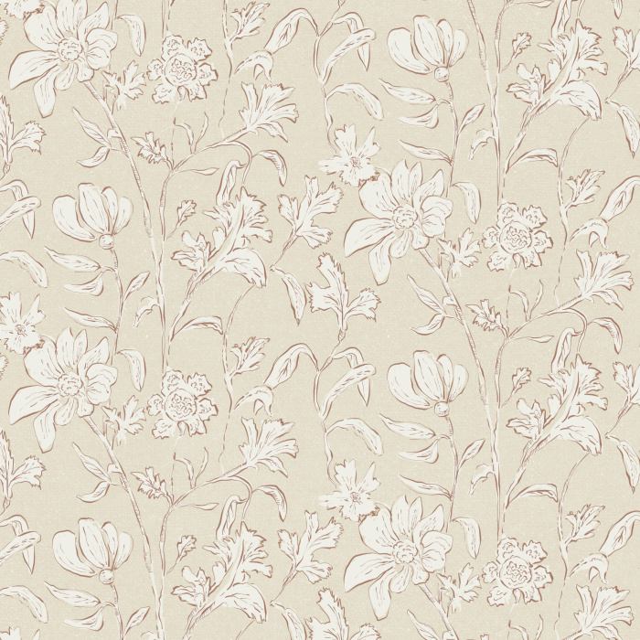 Create an enchanting space with our Indiana Flowers Peel and Stick Removable Wallpaper.