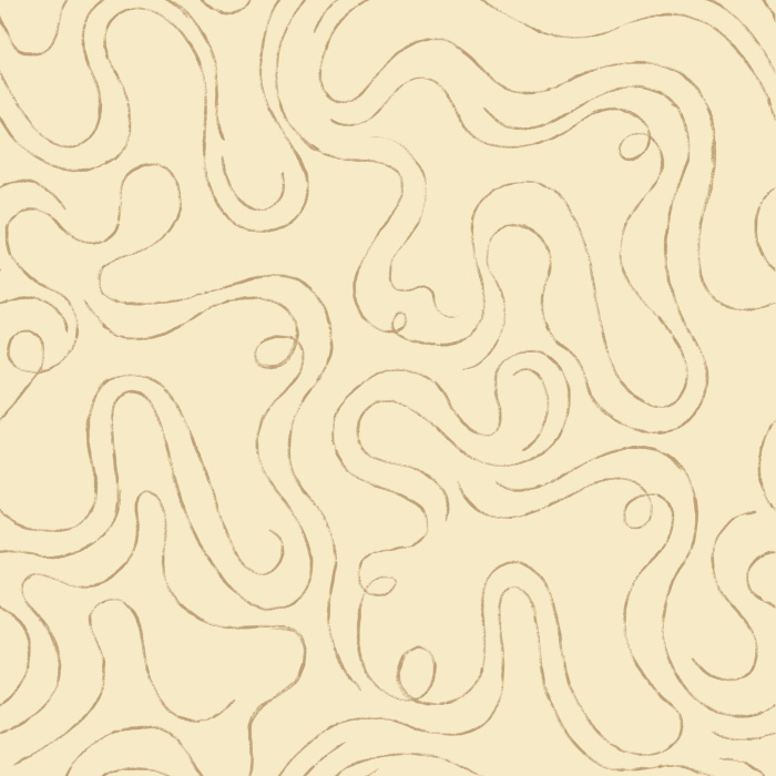 Bring contemporary scribbles to any wall in your home with our Swirling Lines Peel And Stick Removable Wallpaper.