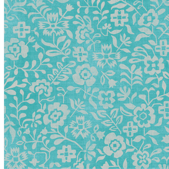 Add an eye-catching accent to any wall in your home with our Kilim Floral Peel And Stick Removable Wallpaper.