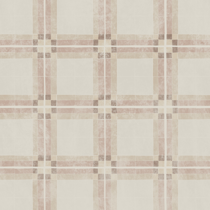 Add a soft accent to your space with our Rustic Mosaic Peel and Stick Removable Wallpaper. 