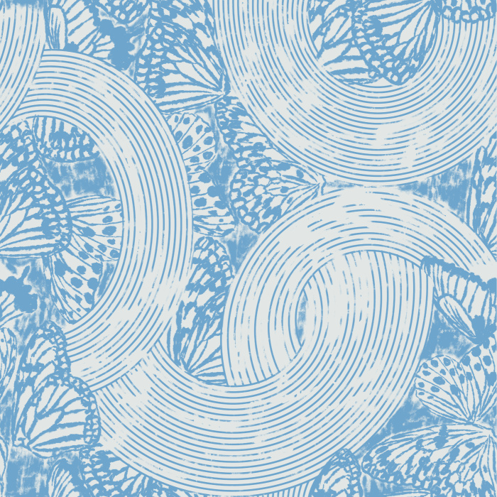 Bring a fluttering eye-catching statement to any wall in your home with our Butterfly Wings Peel And Stick Removable Wallpaper.