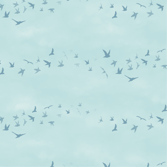 Our Breeze & Wings Peel and Stick Removable Wallpaper brings the soaring sky to any wall in your home.