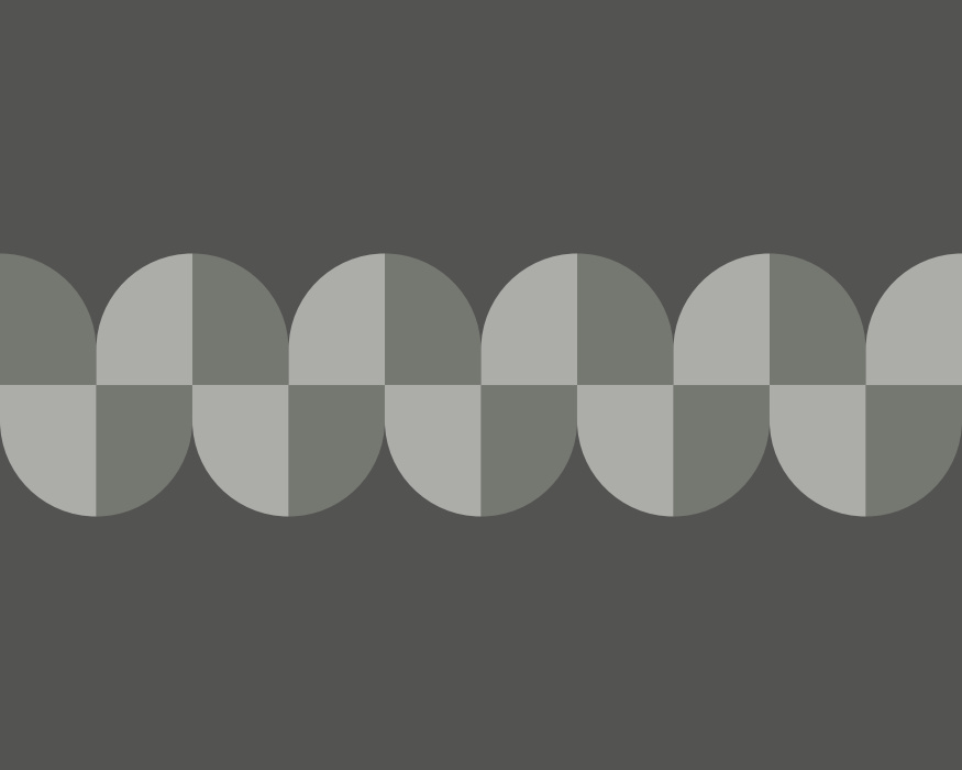 Give your space a splash of mod style with our Scallop Checker Peel and Stick Mural. 