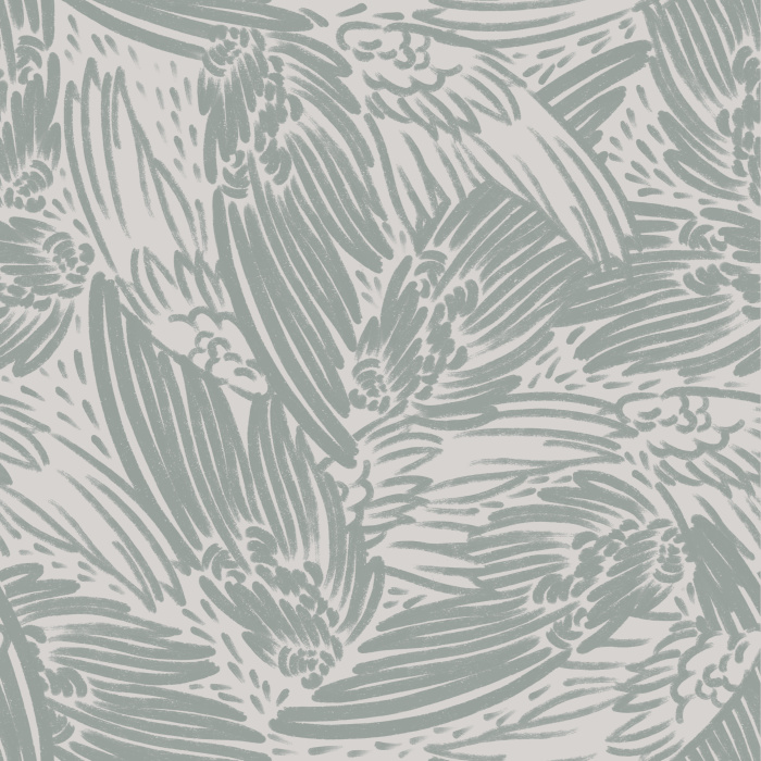 Our Wispy Feathers Peel and Stick Removable Wallpaper is sure to bring an eye-catching statement to any wall in your home.
